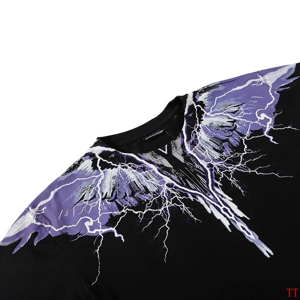 Marcelo Burlon T-Shirts Short Sleeved For Men DailyWear 7500