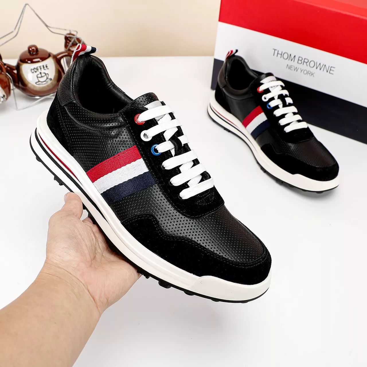 Minimalist 1083 Thom Browne TB Casual Shoes For Men