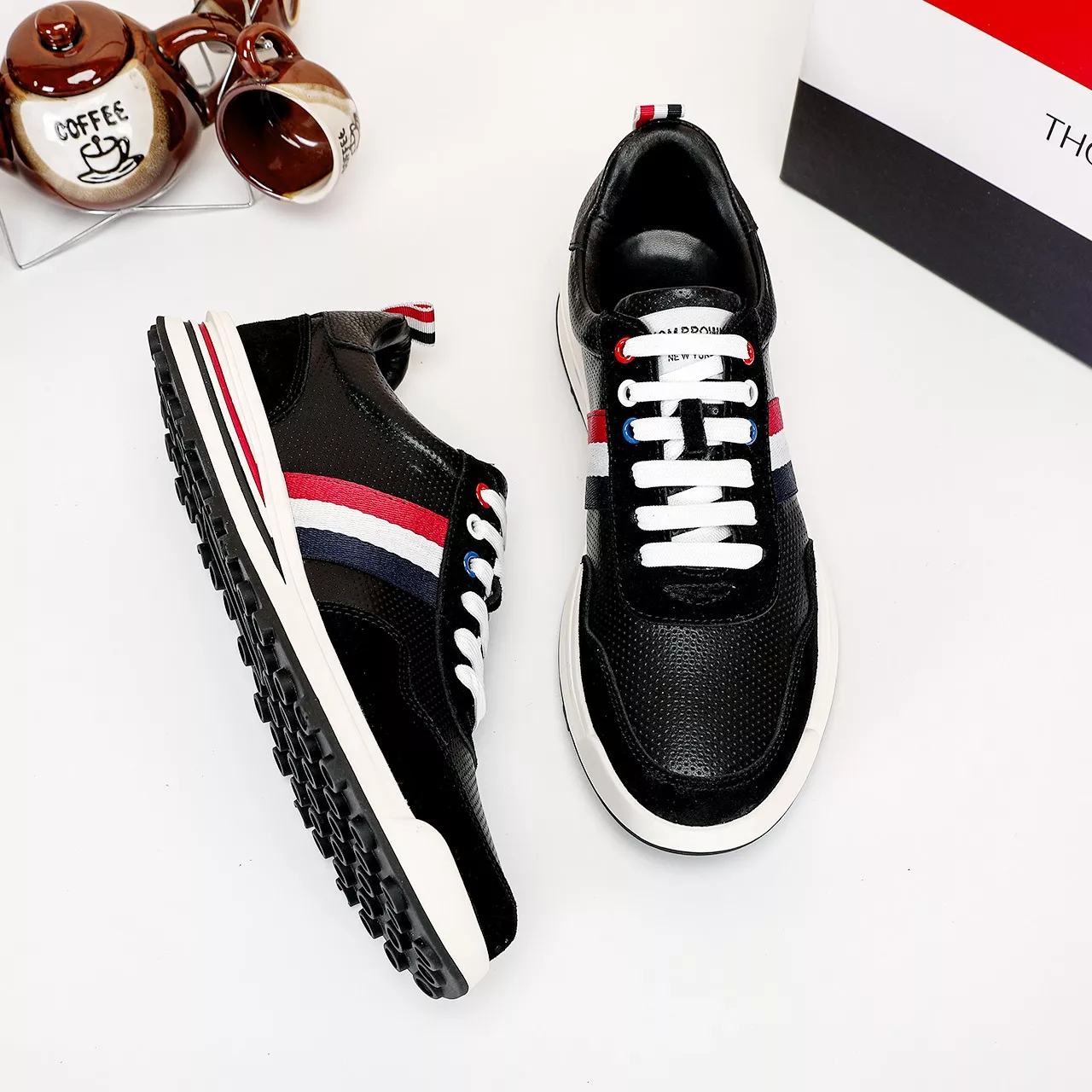 Minimalist 1083 Thom Browne TB Casual Shoes For Men