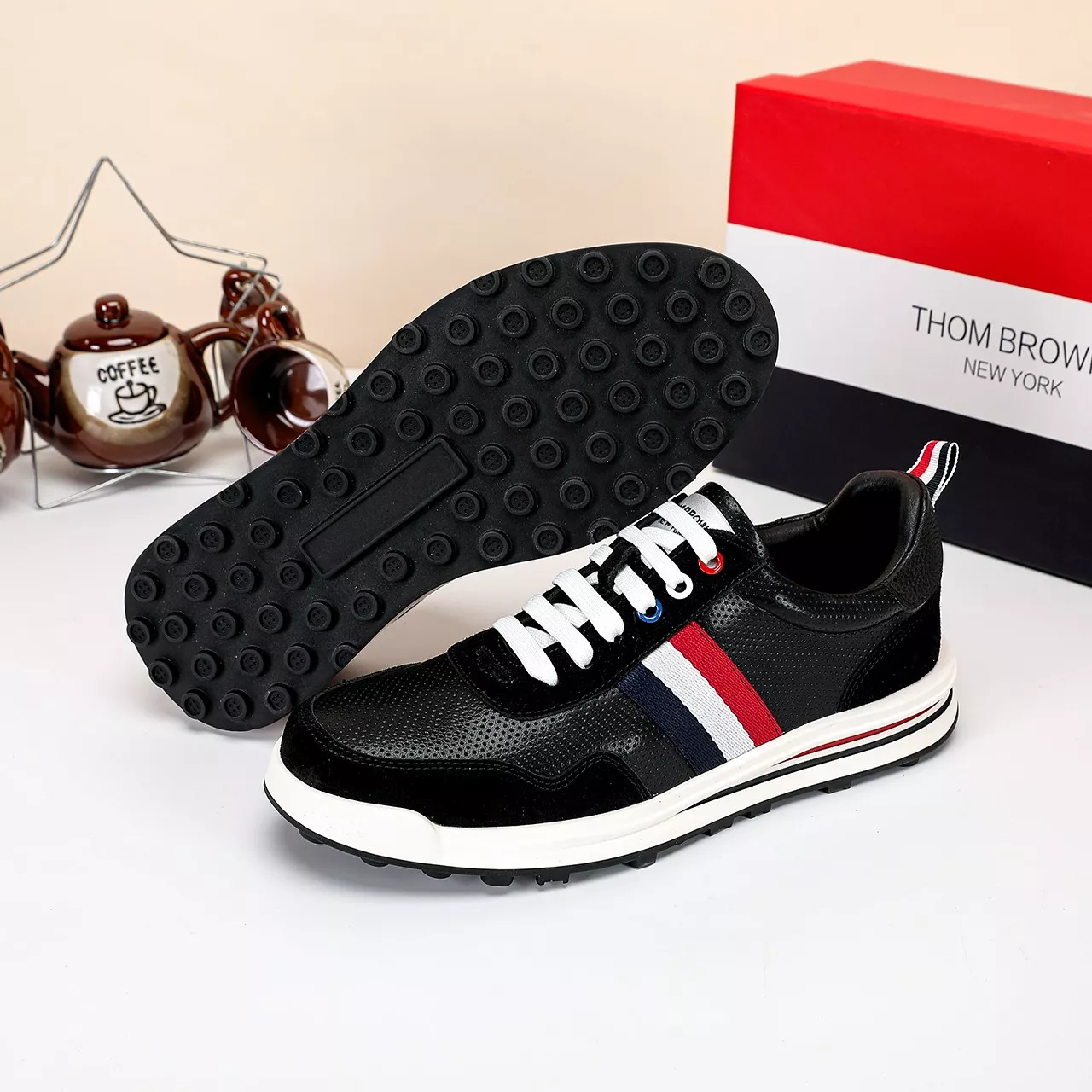 Minimalist 1083 Thom Browne TB Casual Shoes For Men