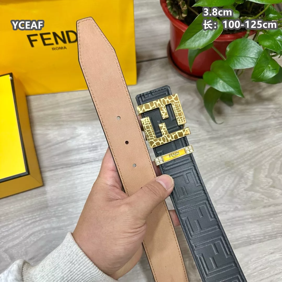 Minimalist 1386 Fendi AAA Quality Belts For Men
