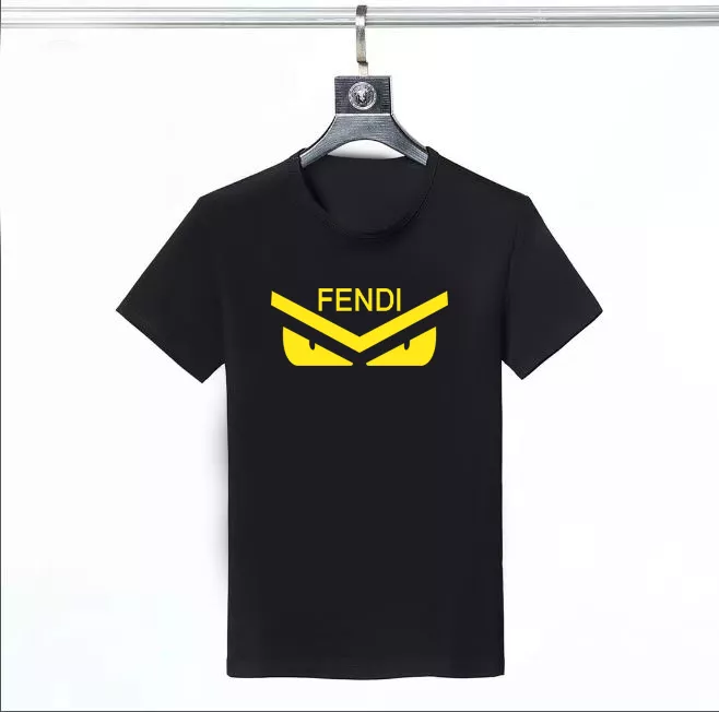 Minimalist 1396 Fendi T-Shirts Short Sleeved For Men