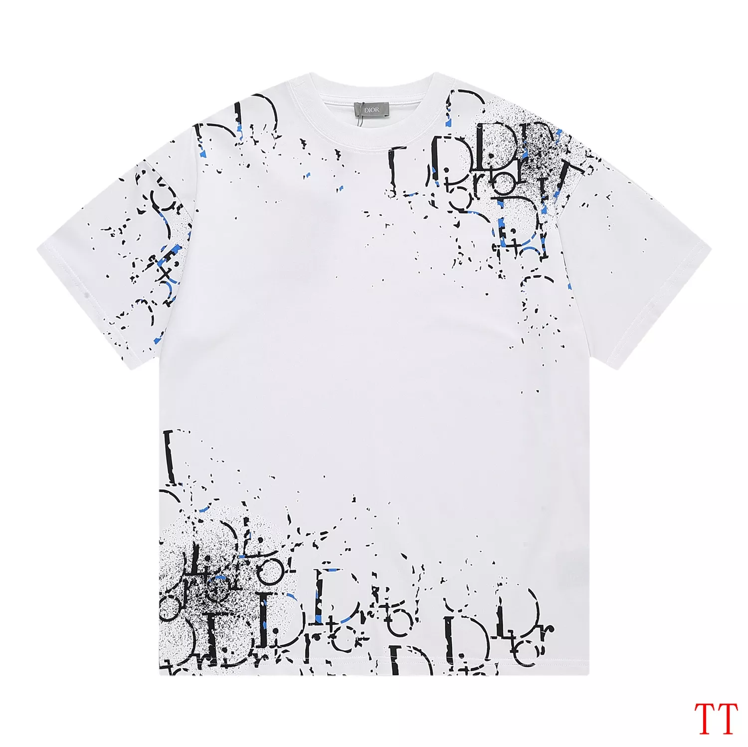 Minimalist 1440 Christian Dior T-Shirts Short Sleeved For Unisex