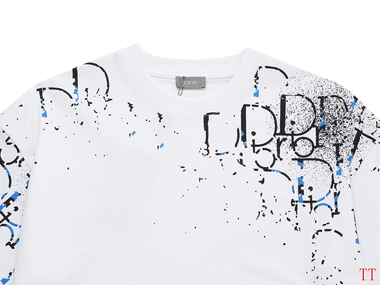 Minimalist 1440 Christian Dior T-Shirts Short Sleeved For Unisex