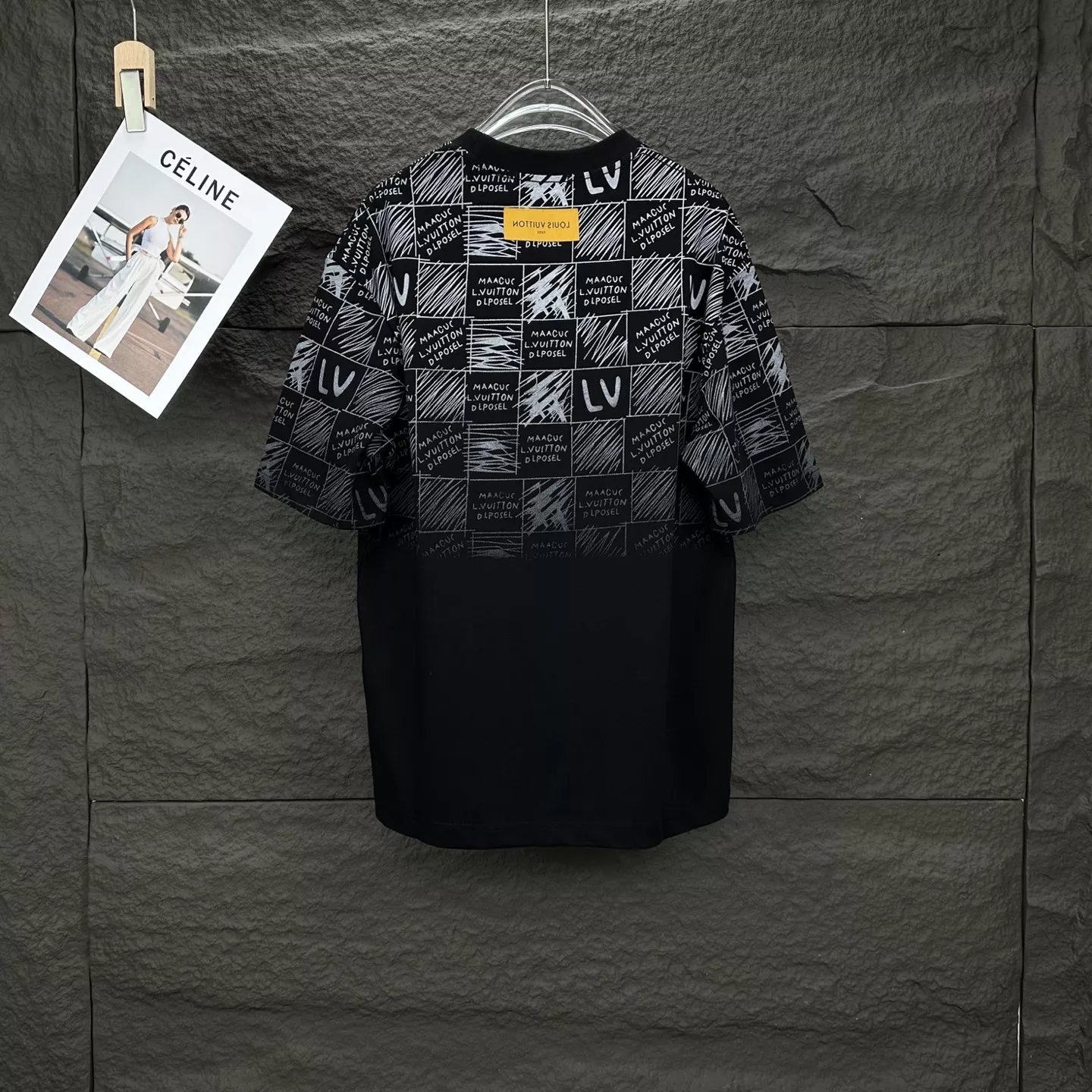 Minimalist 1947 Louis Vuitton LV T-Shirts Short Sleeved For Unisex