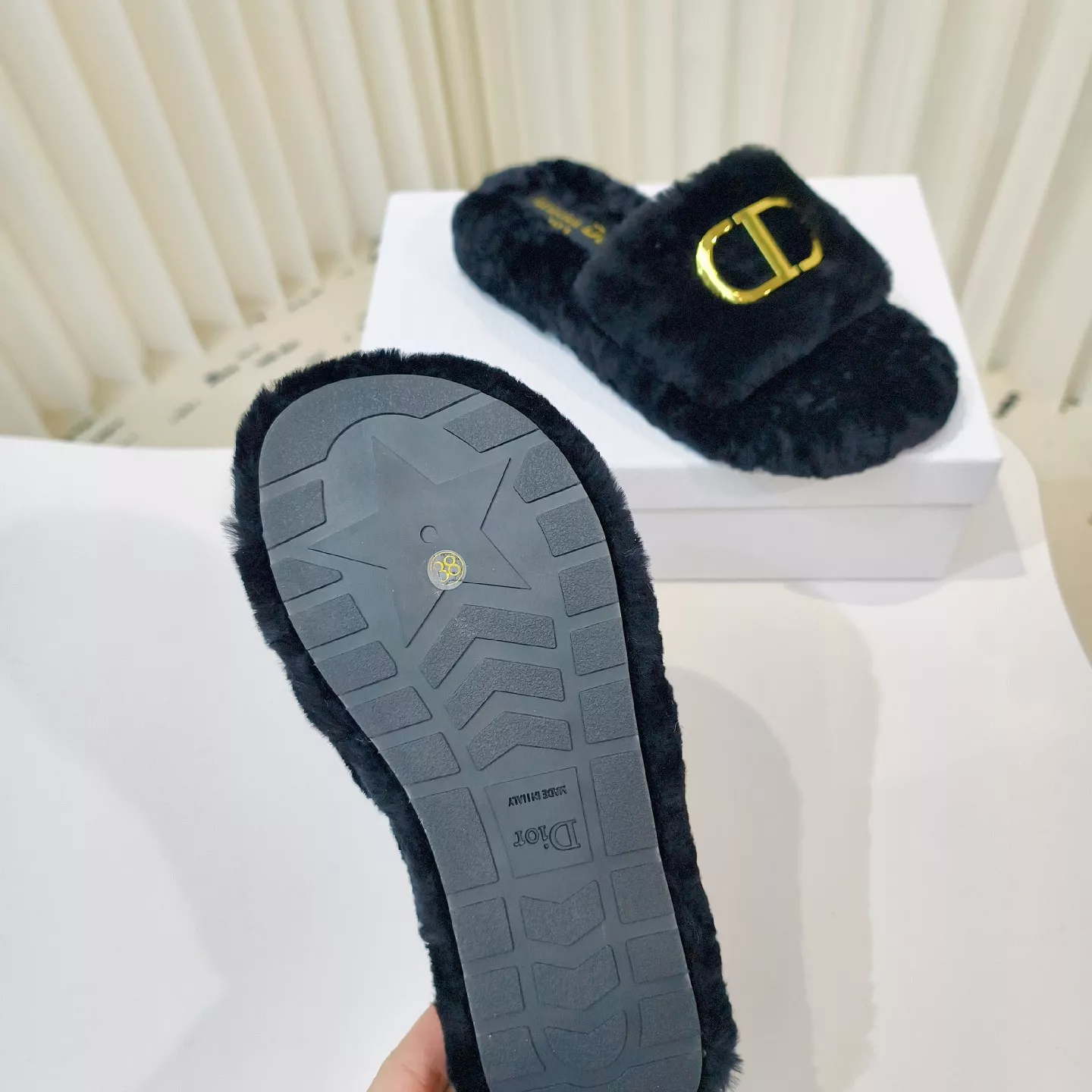 Minimalist 212 Christian Dior Slippers For Women