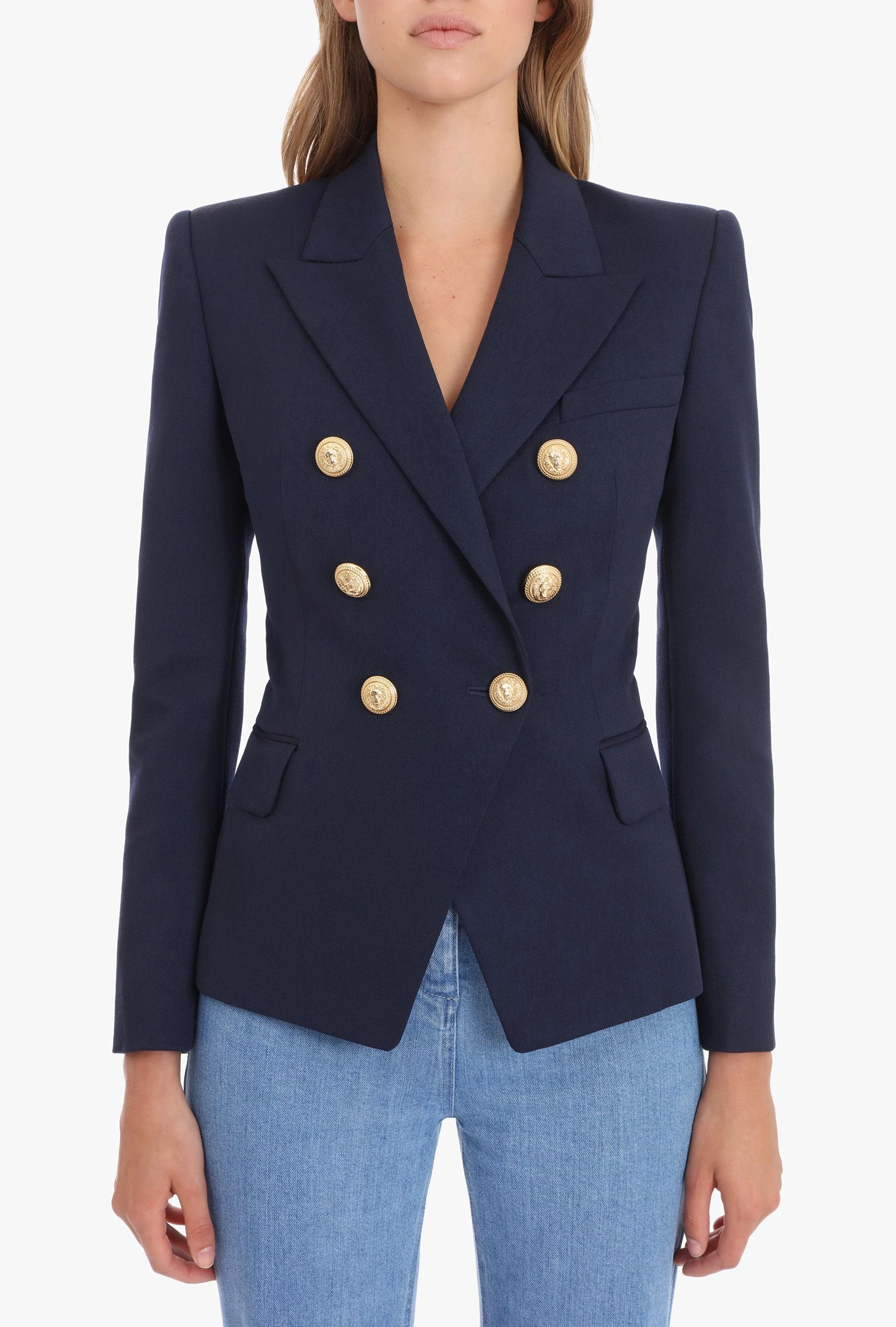 Minimalist 2171 Balmain Jackets Long Sleeved For Women