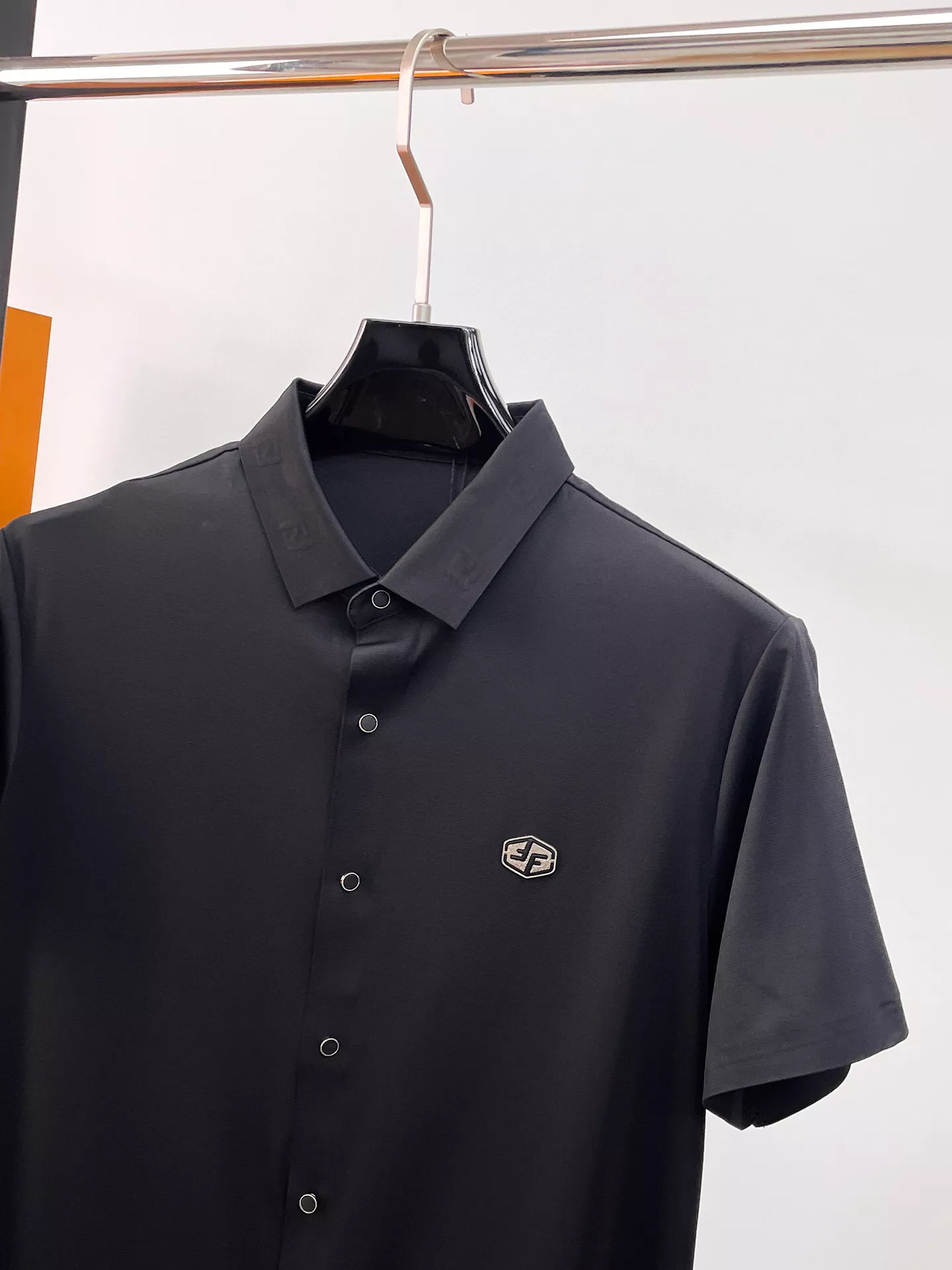Minimalist 2223 Fendi Shirts Short Sleeved For Men