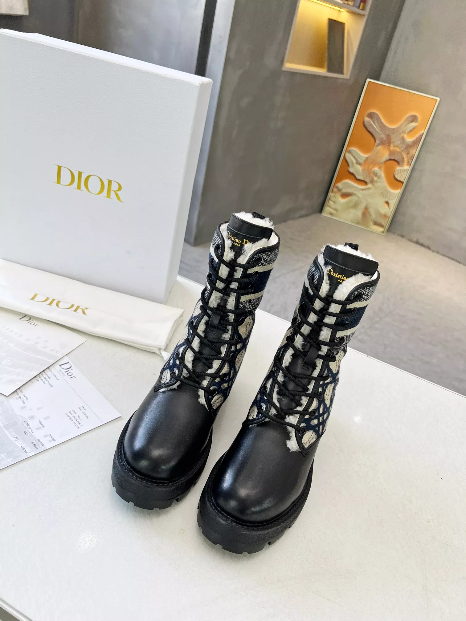 Minimalist 2554 Christian Dior Boots For Women