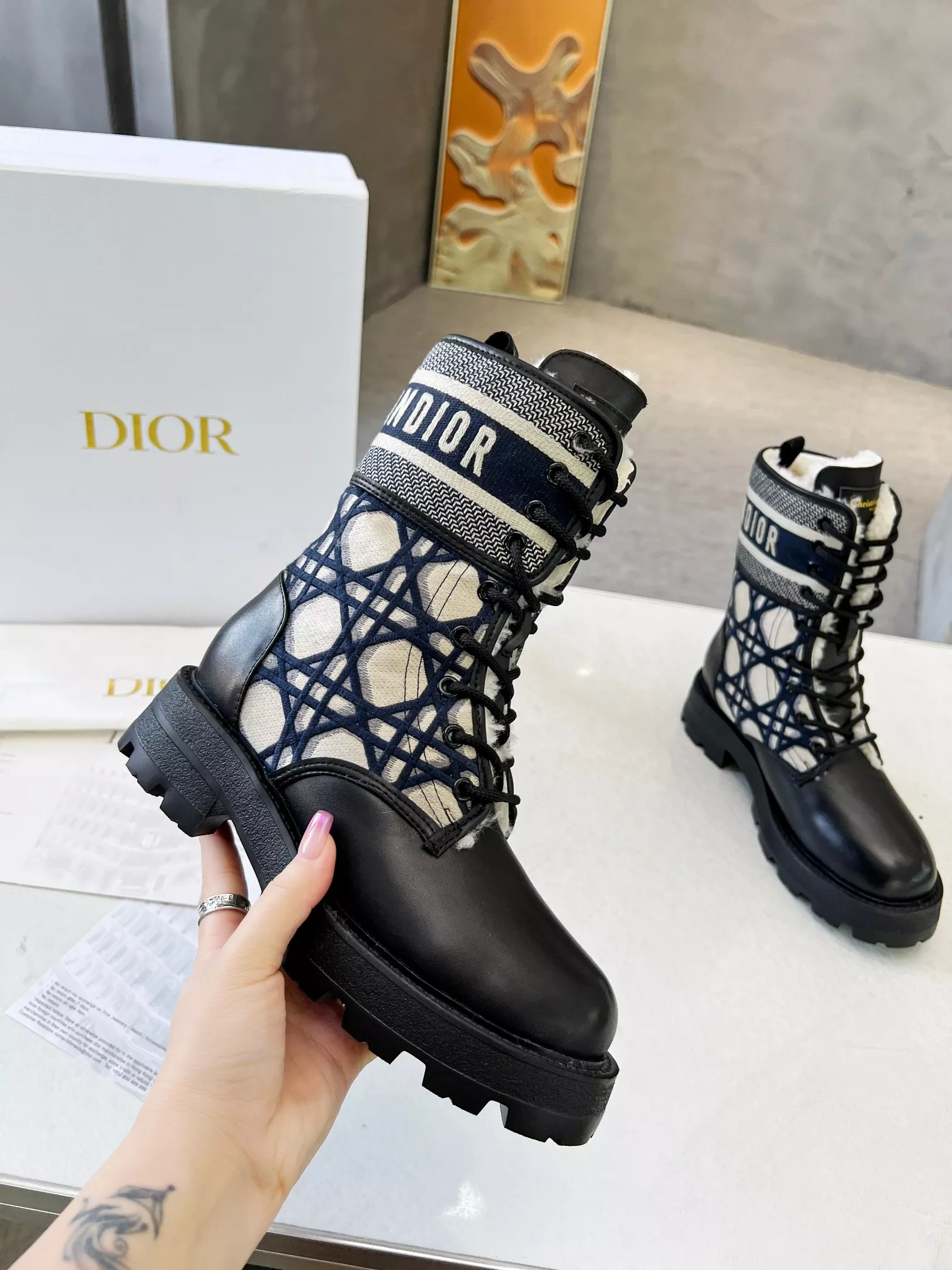 Minimalist 2554 Christian Dior Boots For Women