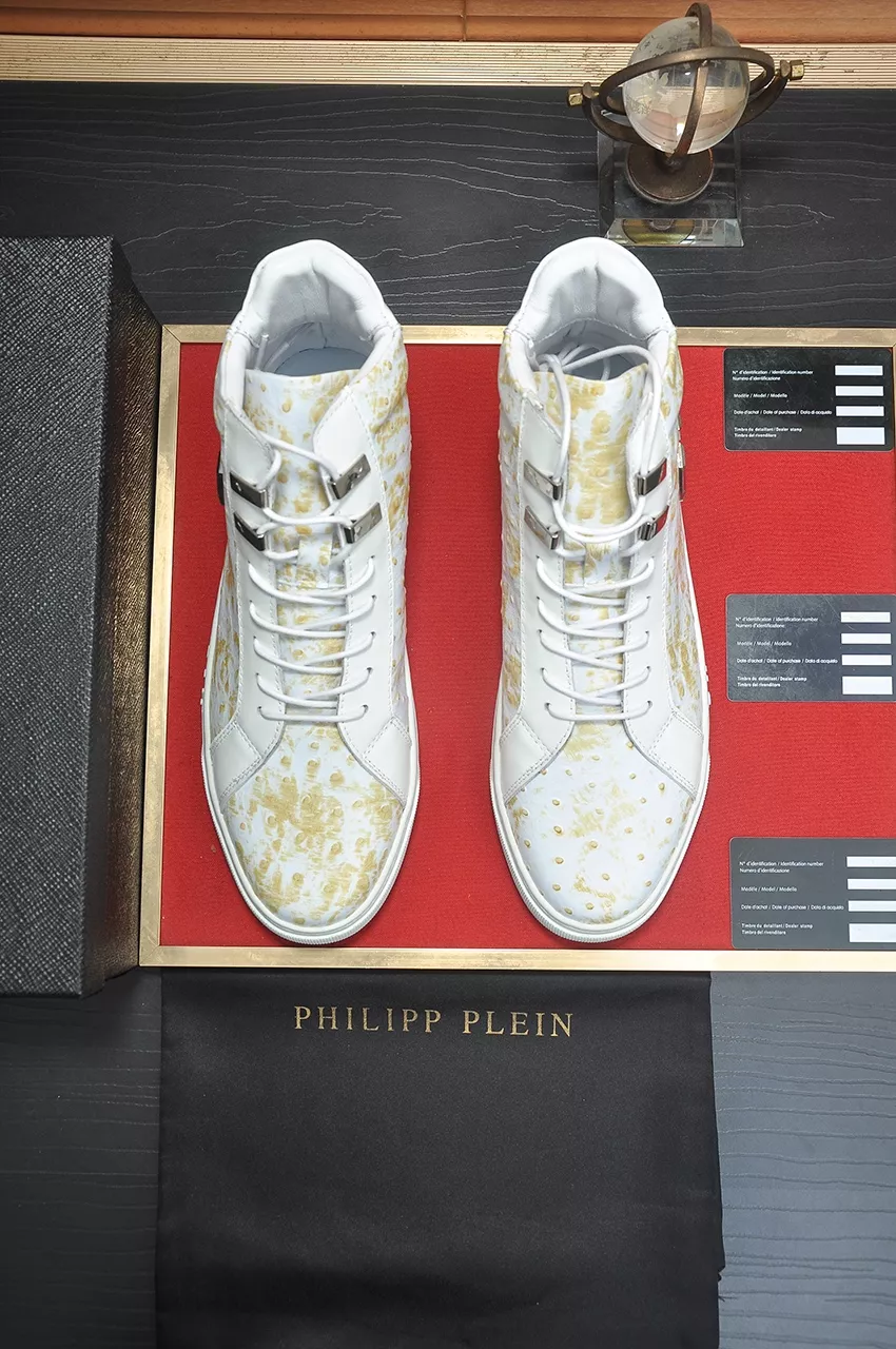 Minimalist 2747 Philipp Plein PP High Tops Shoes For Men