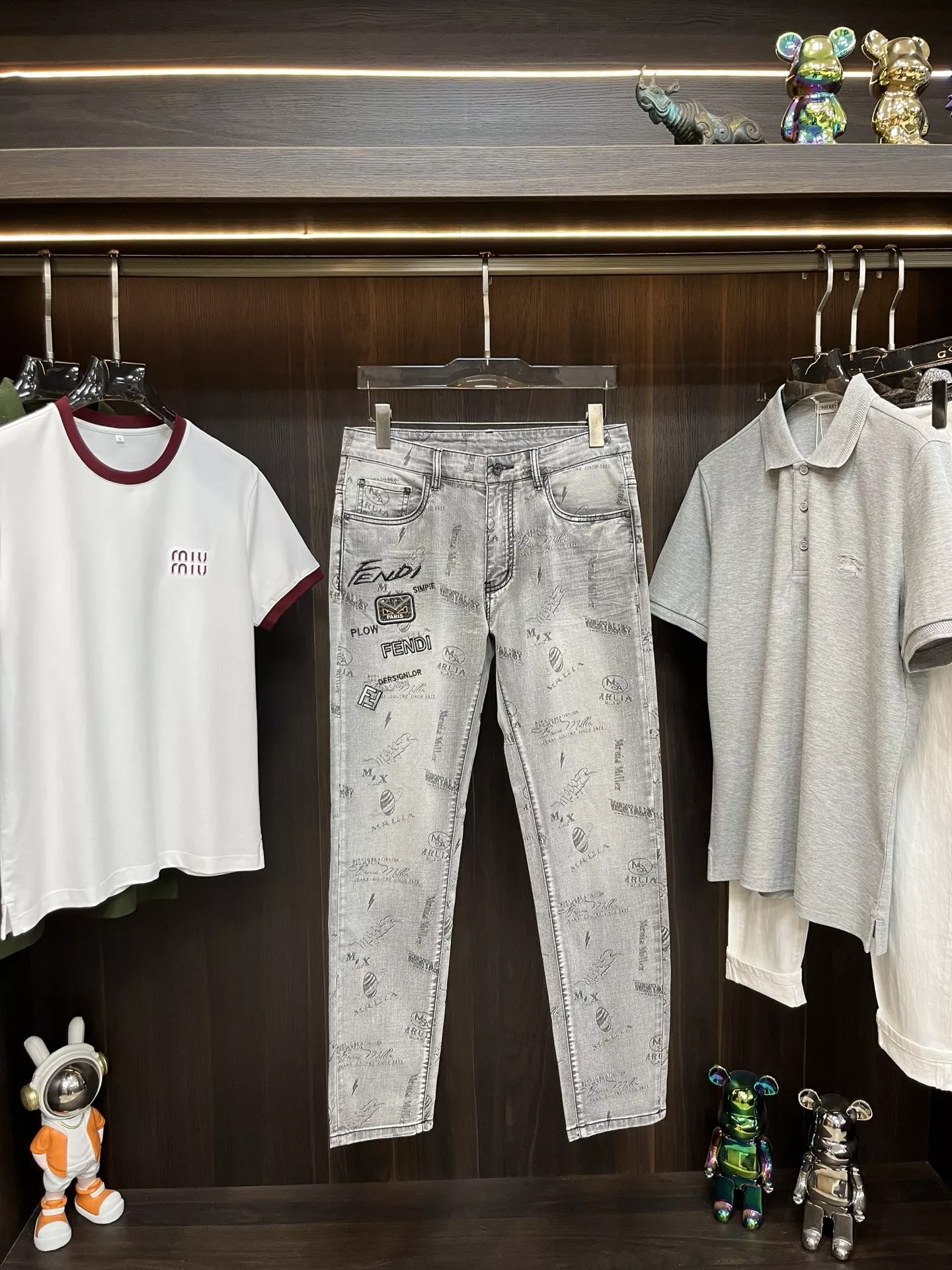 Minimalist 2754 Fendi Jeans For Men