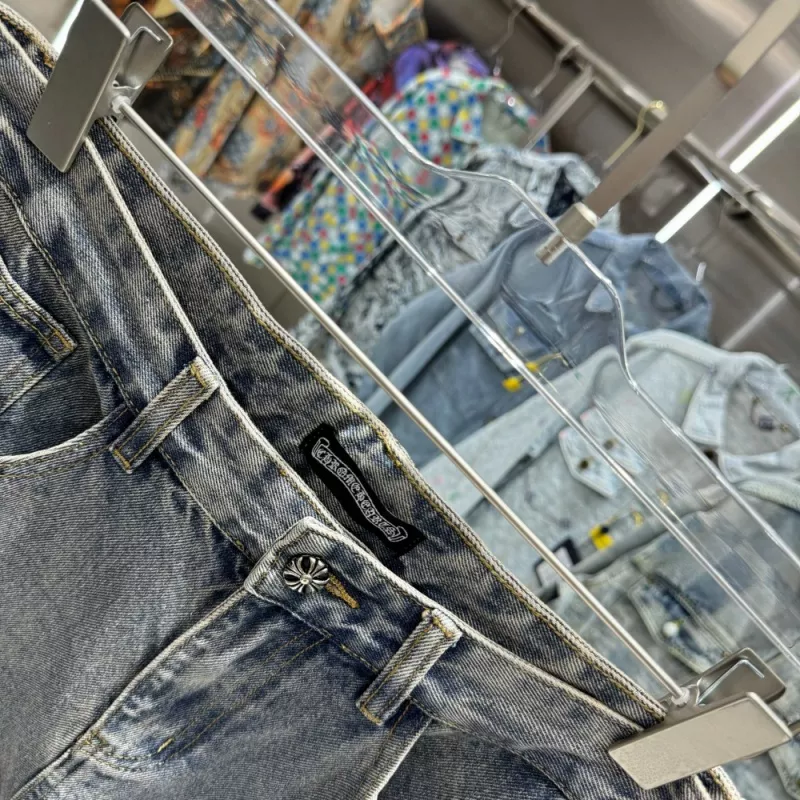 Minimalist 2771 Chrome Hearts Jeans For Unisex