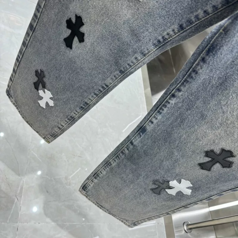 Minimalist 2771 Chrome Hearts Jeans For Unisex