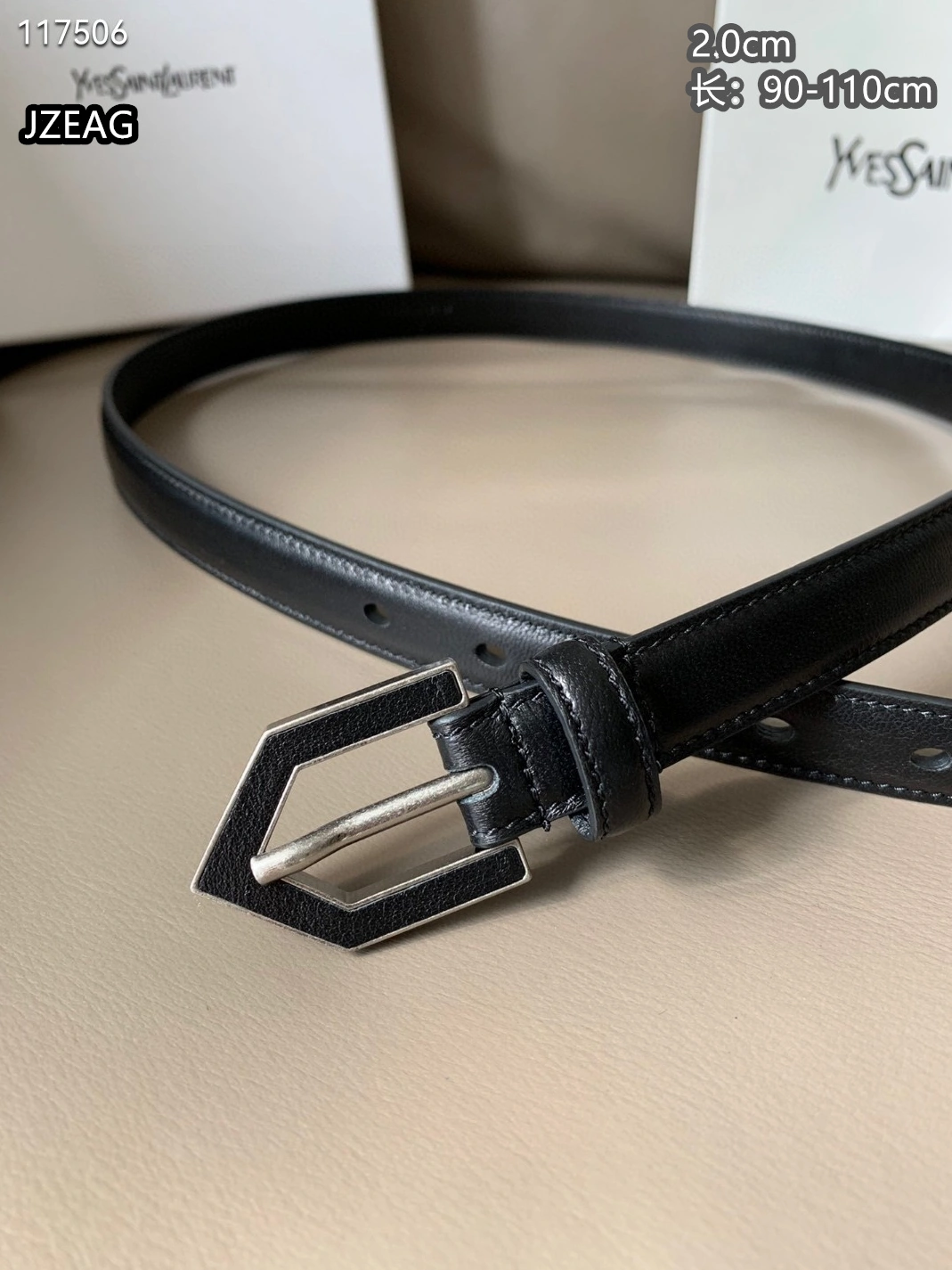 Minimalist 2889 Yves Saint Laurent AAA Quality Belts For Women
