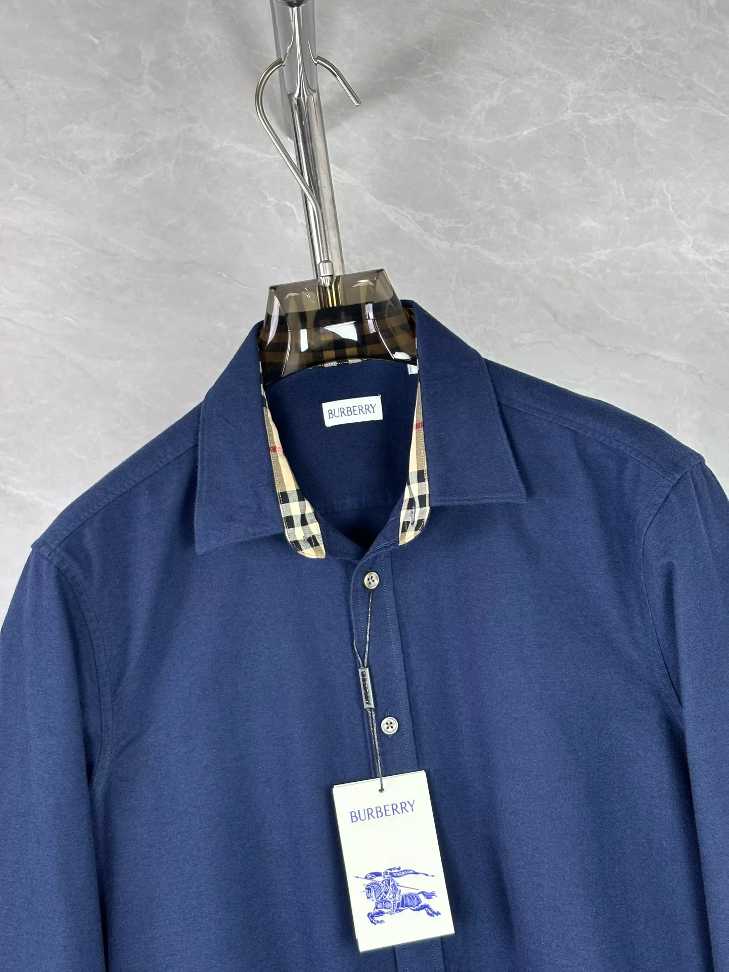 Minimalist 3088 Burberry Shirts Long Sleeved For Men