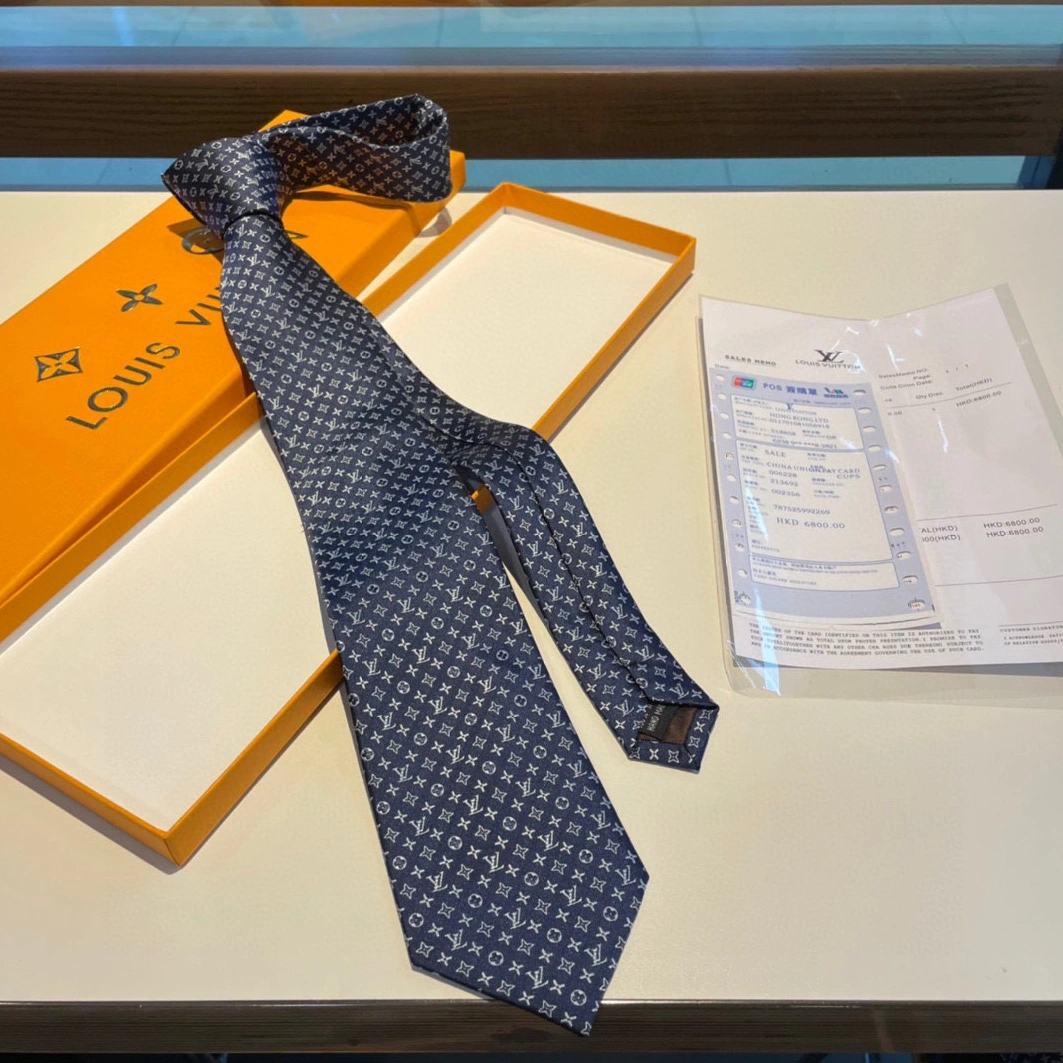 Minimalist 3125 Louis Vuitton LV Necktie For Men