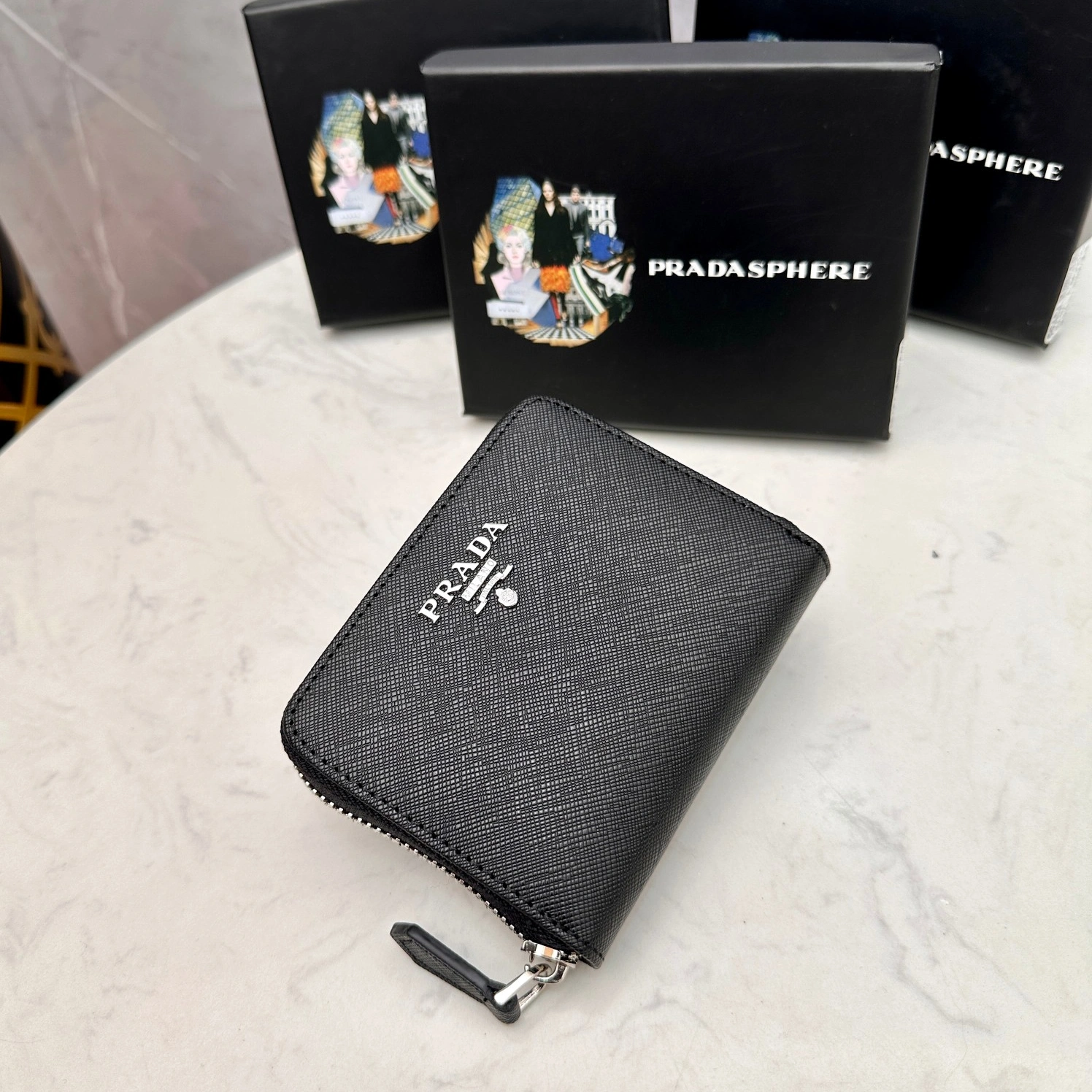 Minimalist 3435 Prada AAA Quality Wallets For Women