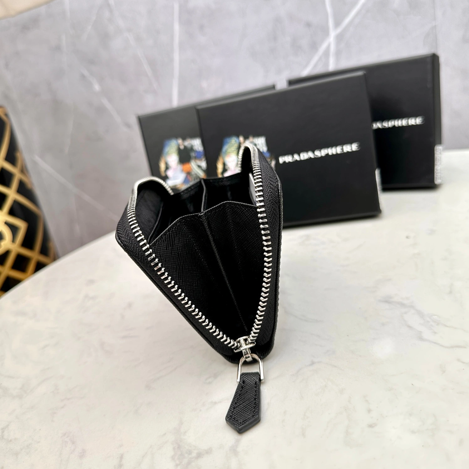 Minimalist 3435 Prada AAA Quality Wallets For Women