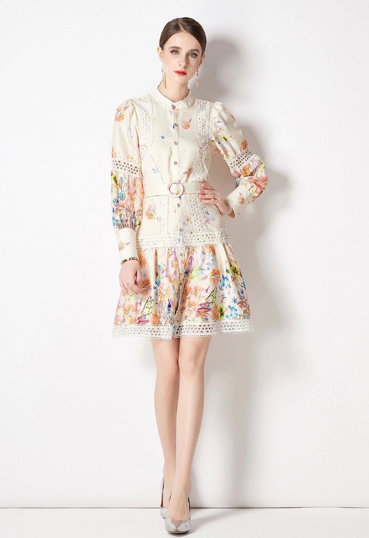 Minimalist 3459 Dolce & Gabbana Dresses Short Sleeved For Women