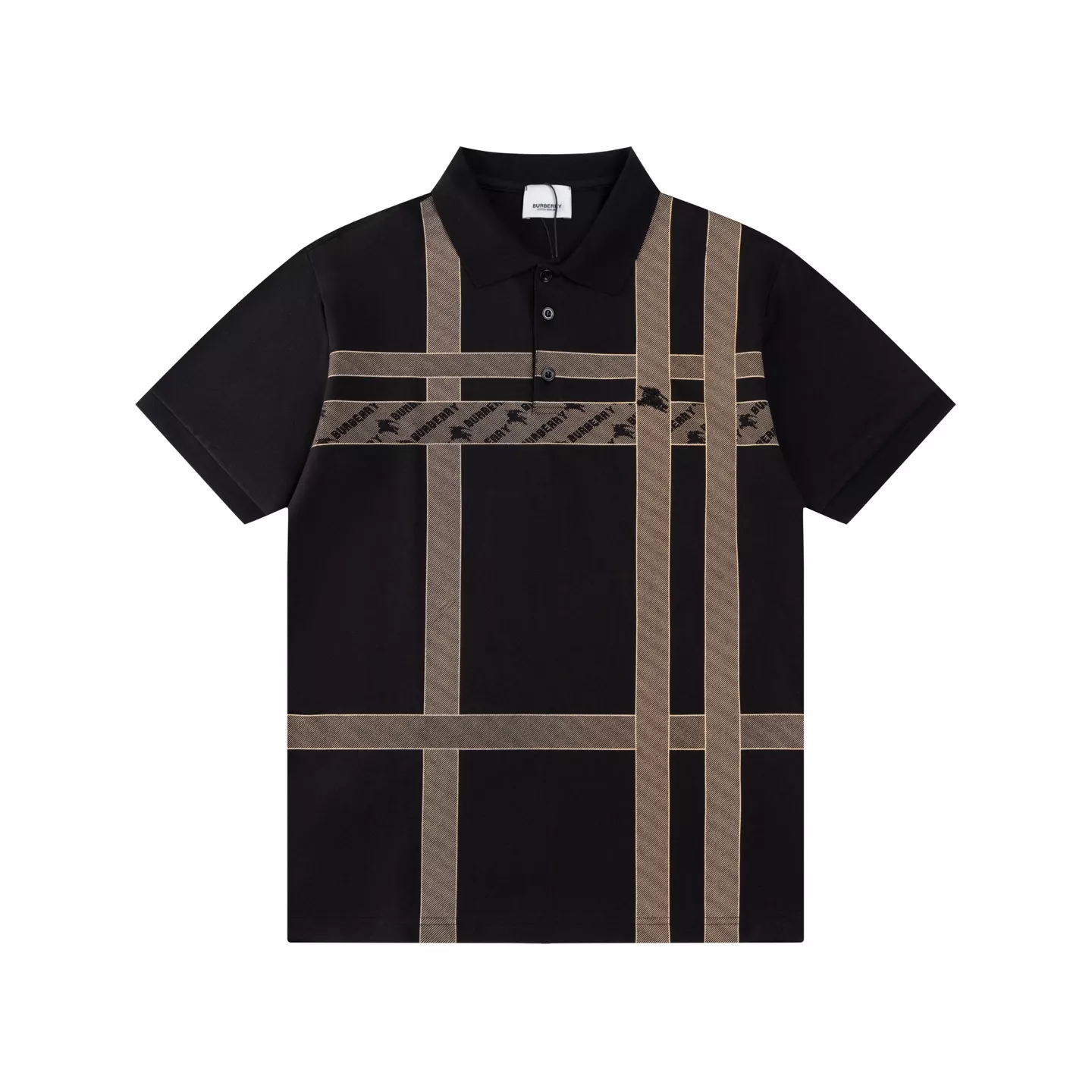 Minimalist 3493 Burberry T-Shirts Short Sleeved For Men
