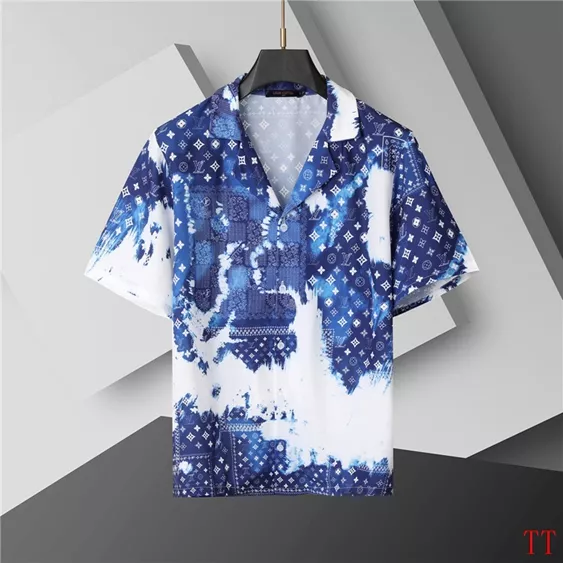 Minimalist 3524 Louis Vuitton LV Tracksuits Short Sleeved For Men