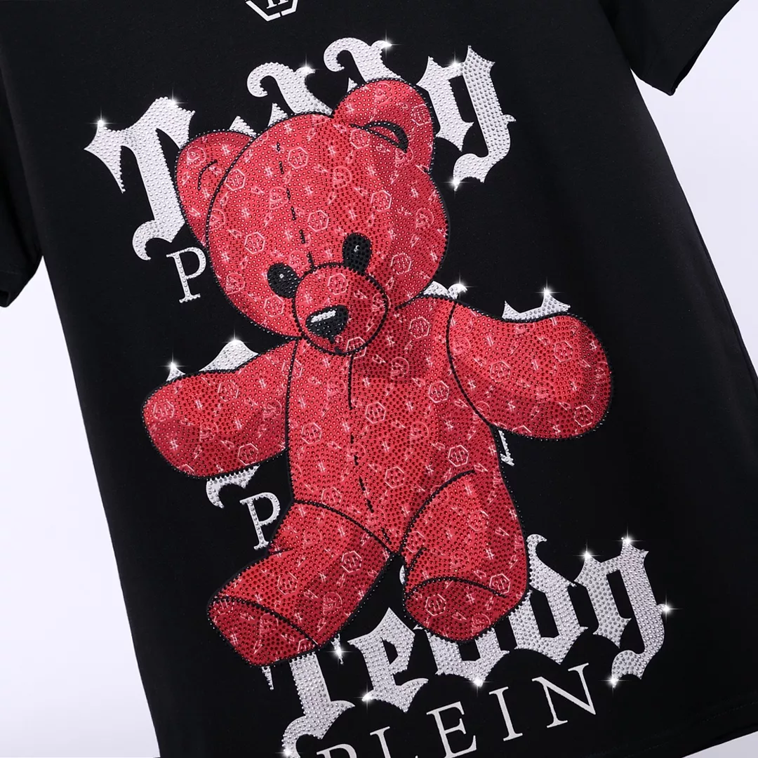 Minimalist 3526 Philipp Plein PP T-Shirts Short Sleeved For Men