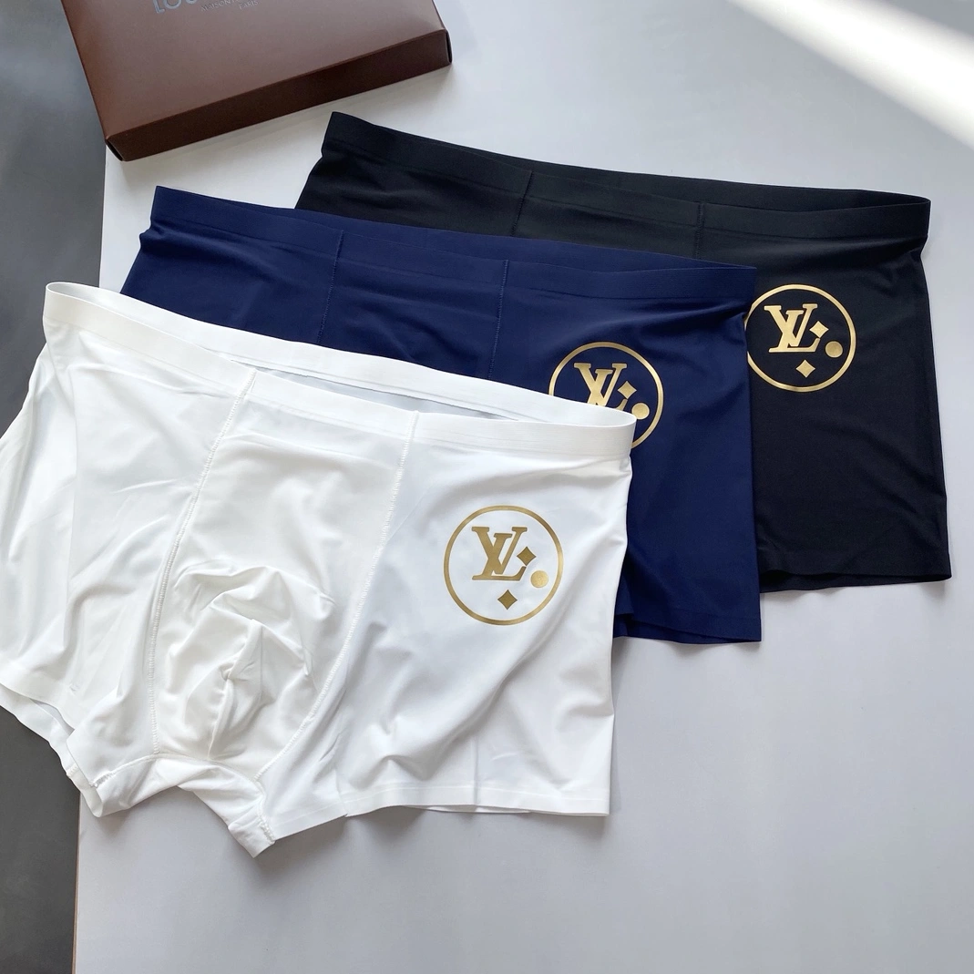 Minimalist 3602 Louis Vuitton LV Underwears For Men