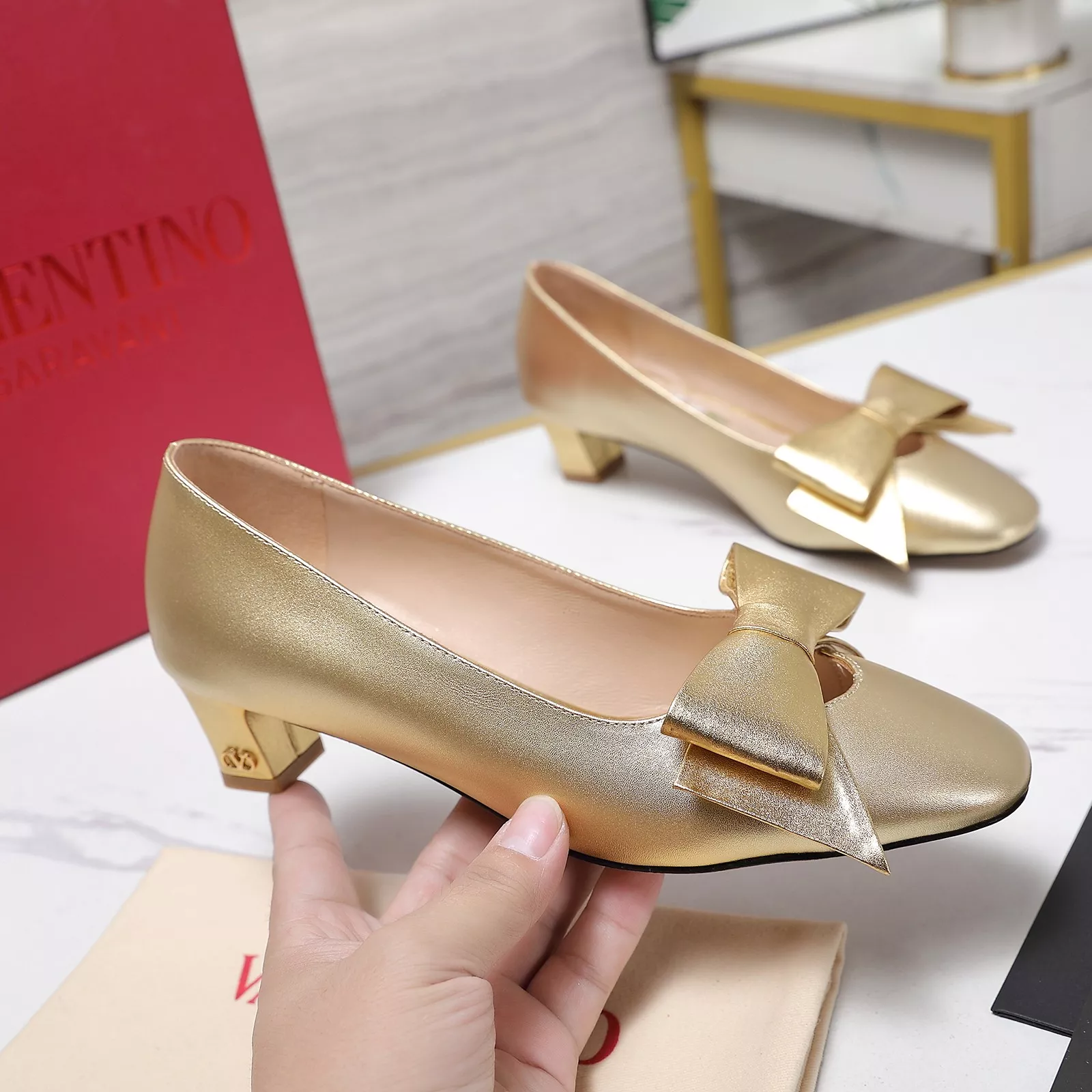 Minimalist 3610 Valentino High-Heeled Shoes For Women