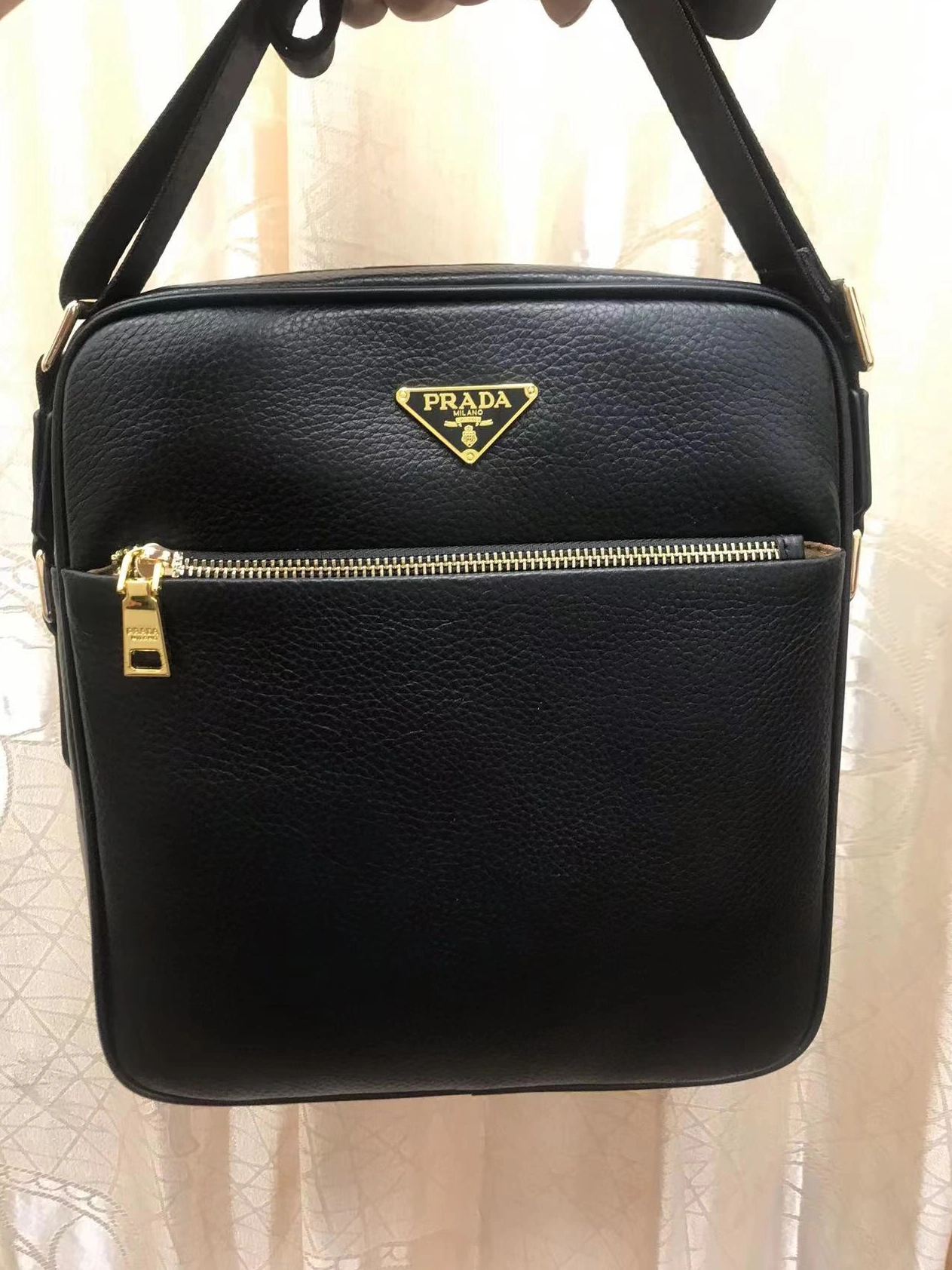 Minimalist 387 Prada AAA Man Messenger Bags