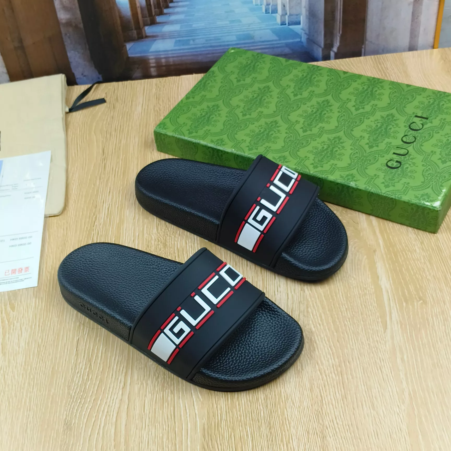 Minimalist 3915 Gucci Slippers For Men