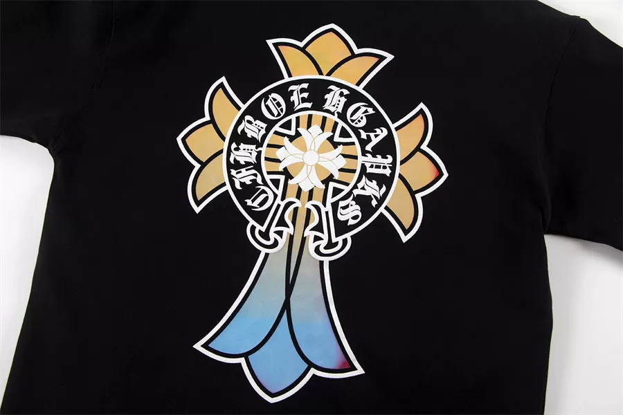 Minimalist 4542 Chrome Hearts T-Shirts Short Sleeved For Unisex
