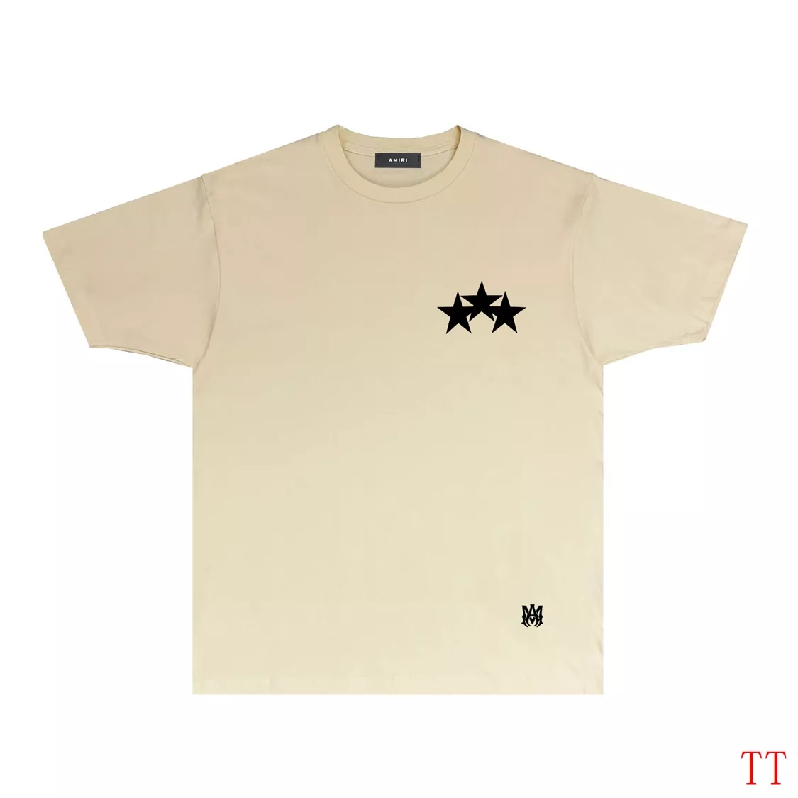 Minimalist 4638 Amiri T-Shirts Short Sleeved For Unisex