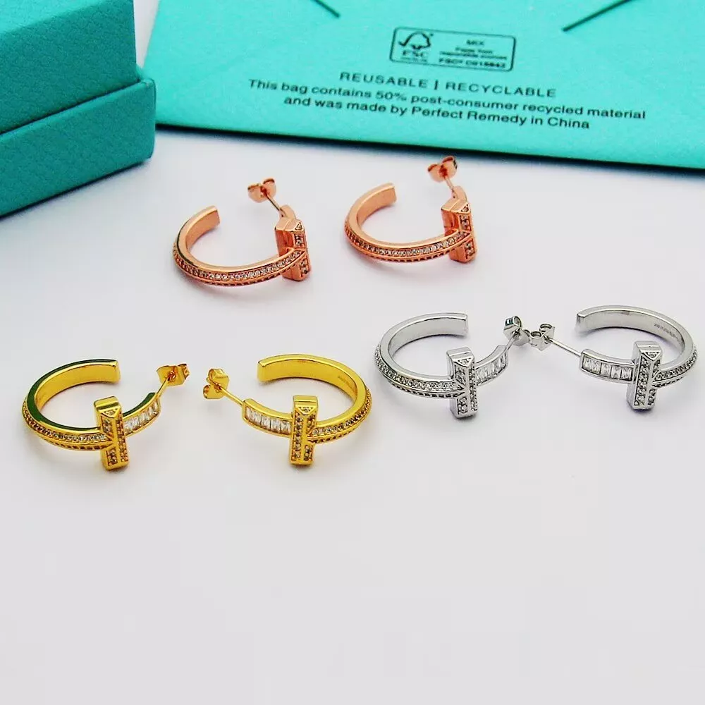 Minimalist 4648 Tiffany Earrings For Women