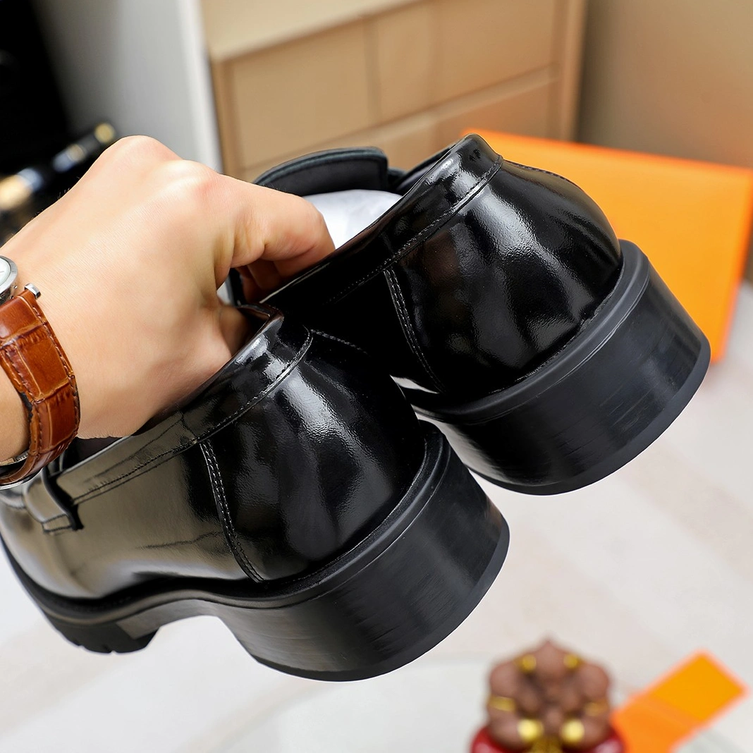 Minimalist 4777 Hermes Leather Shoes For Men