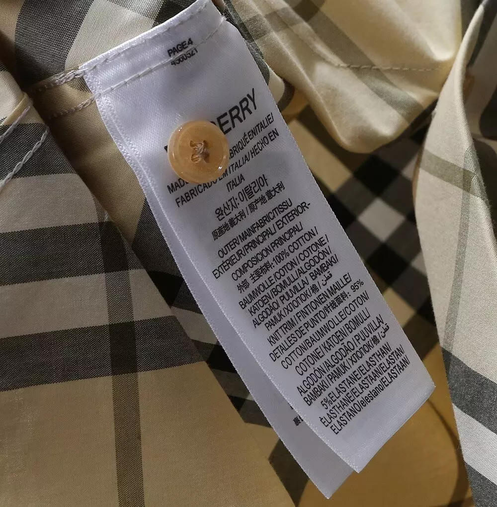 Minimalist 4921 Burberry Shirts Long Sleeved For Men