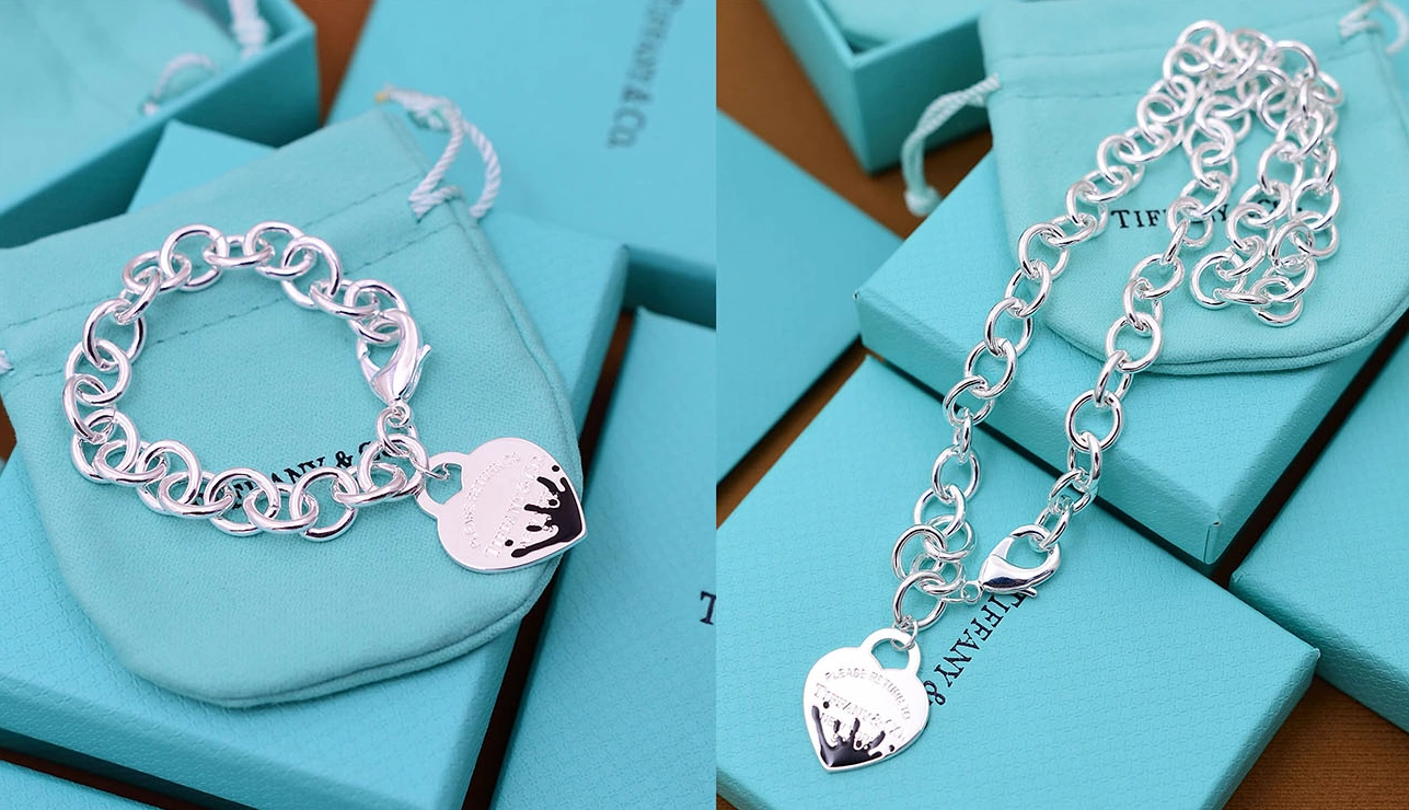 Minimalist 4927 Tiffany Jewelry Set