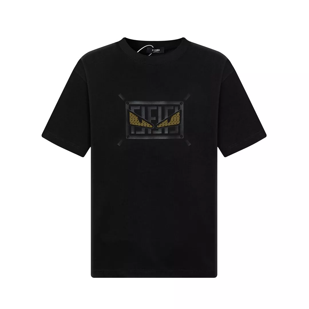 Minimalist 4974 Fendi T-Shirts Short Sleeved For Unisex