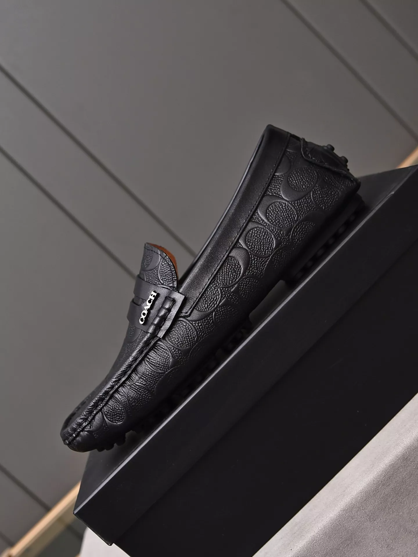Minimalist 5152 Coach Leather Shoes For Men