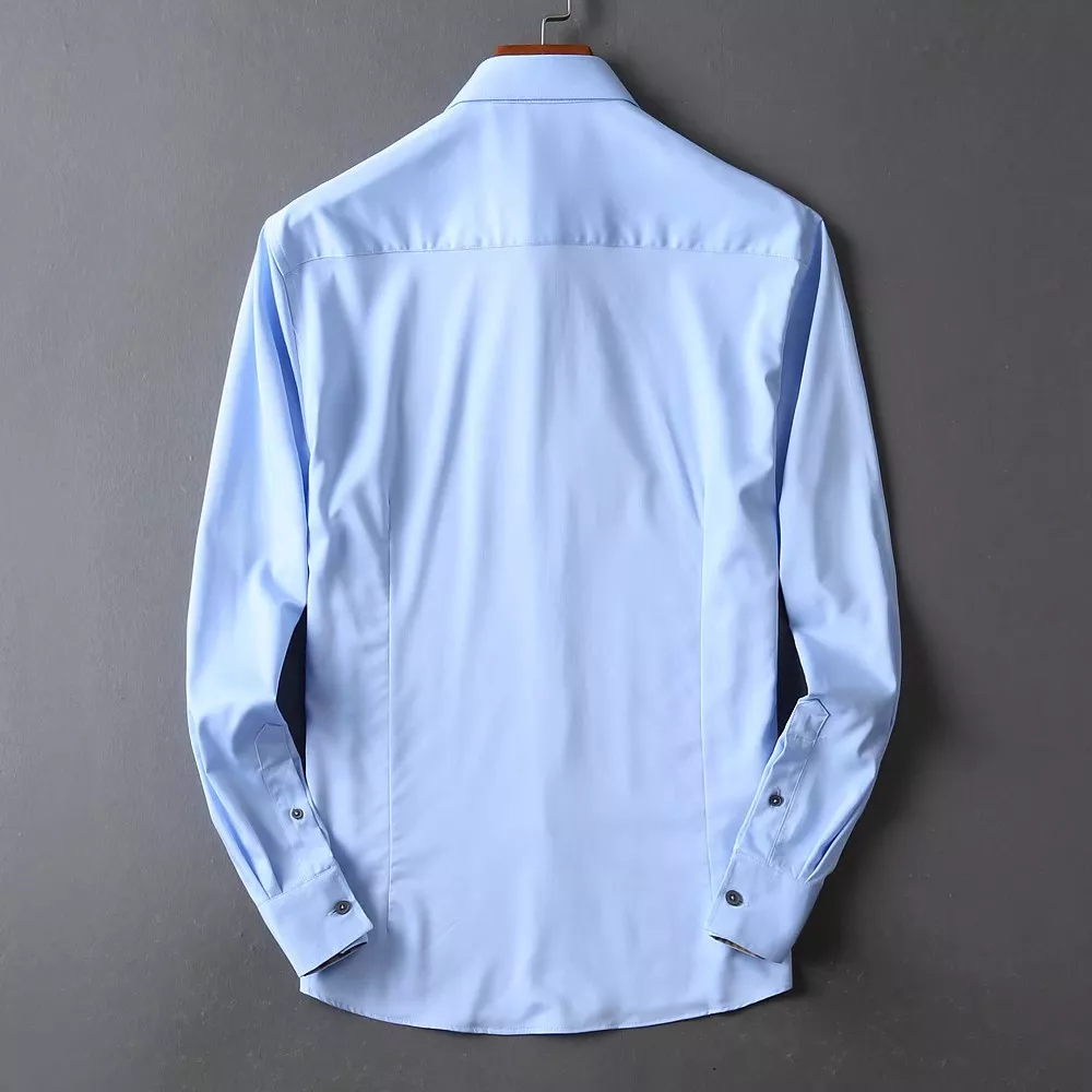 Minimalist 5448 Burberry Shirts Long Sleeved For Men