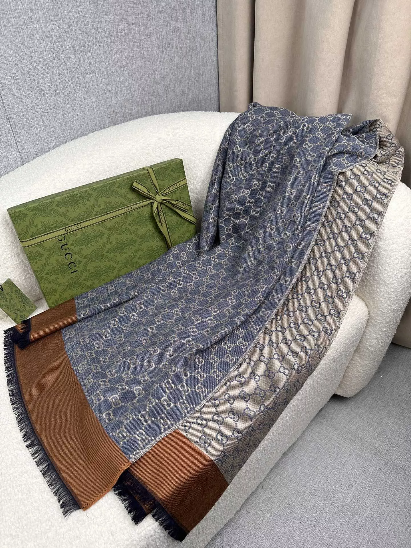 Minimalist 5489 Gucci Scarf For Unisex