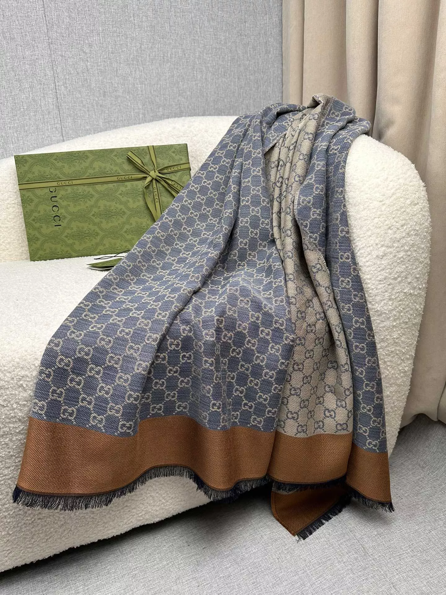 Minimalist 5489 Gucci Scarf For Unisex