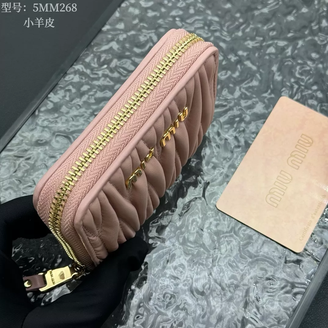 Minimalist 5665 MIU MIU Card Case For Women