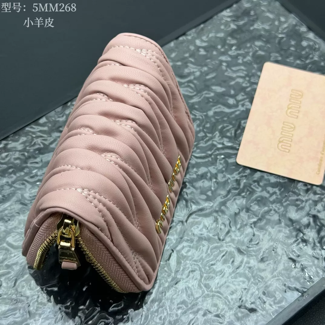 Minimalist 5665 MIU MIU Card Case For Women