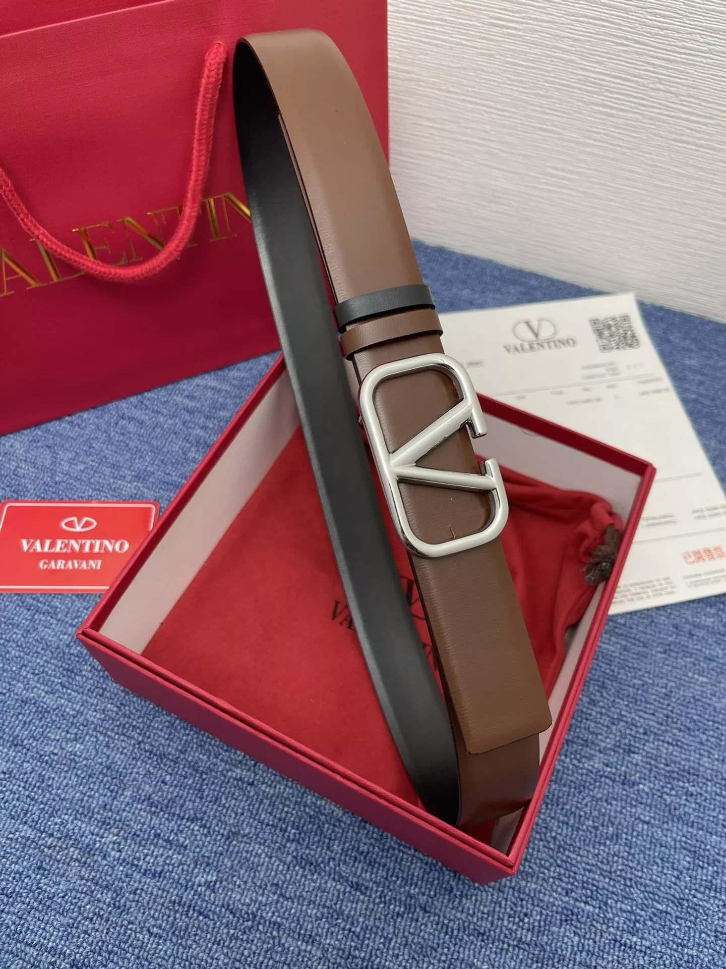 Minimalist 5867 Valentino AAA Quality Belts In 3.0cm For Women