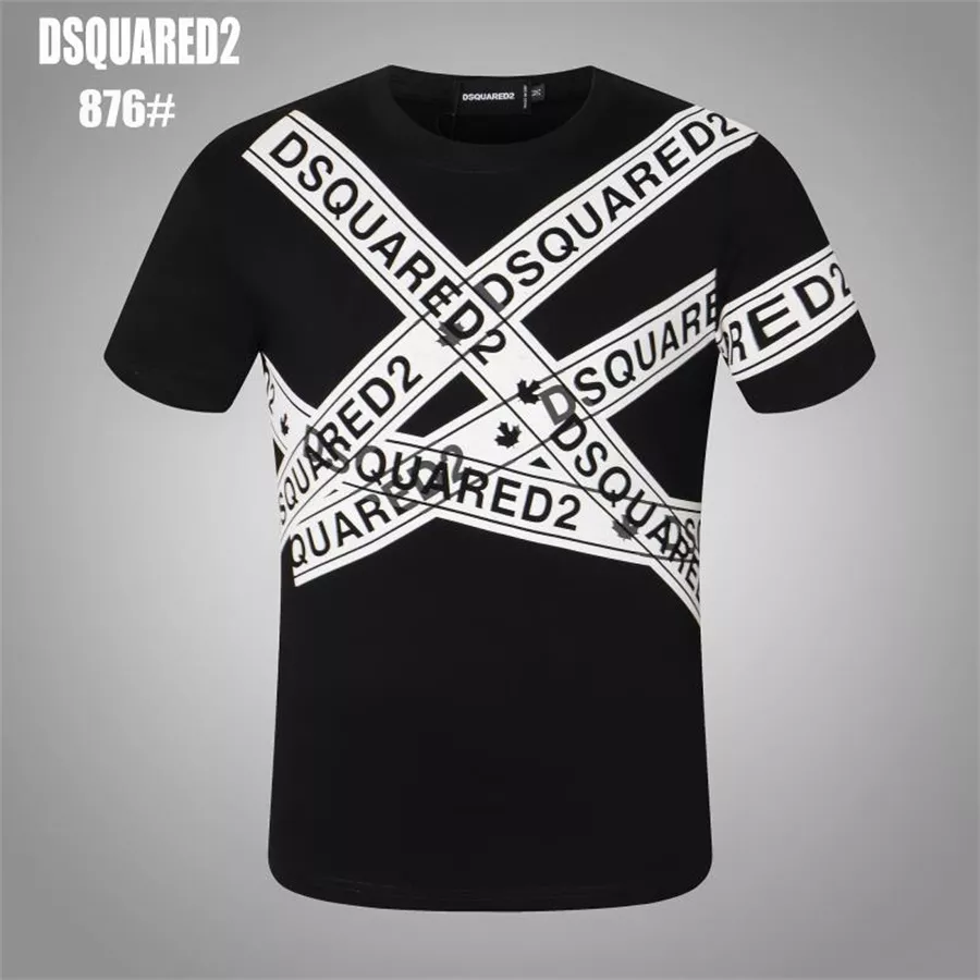 Minimalist 6242 Dsquared T-Shirts Short Sleeved For Men