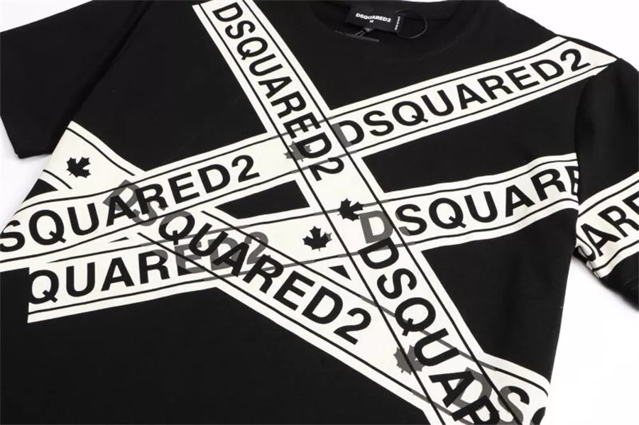 Minimalist 6242 Dsquared T-Shirts Short Sleeved For Men