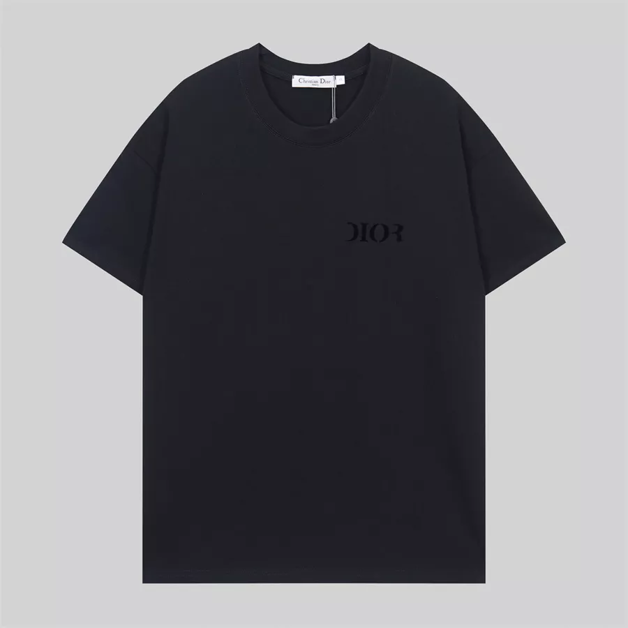 Minimalist 6286 Christian Dior T-Shirts Short Sleeved For Unisex