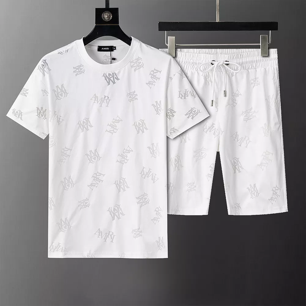Minimalist 6620 Amiri Tracksuits Short Sleeved For Men