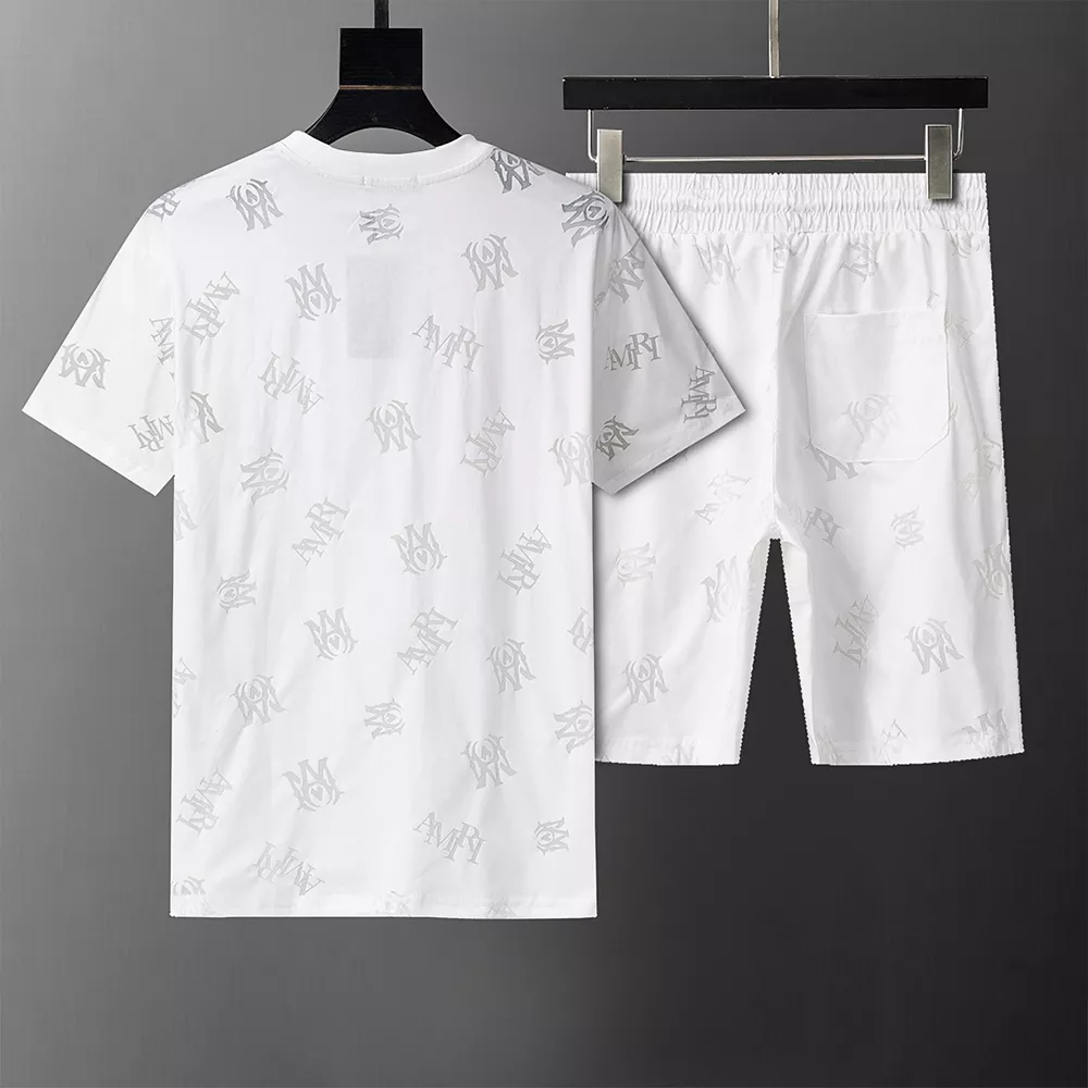 Minimalist 6620 Amiri Tracksuits Short Sleeved For Men